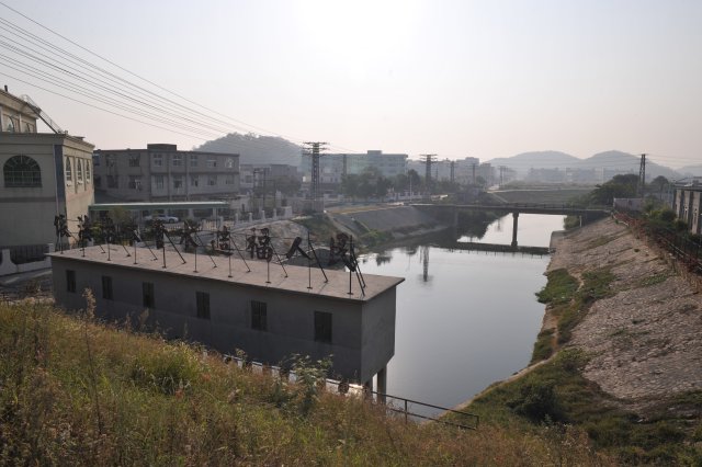 Photo 15 - The diverted channel of the Shima River Sewage Diversion Works.