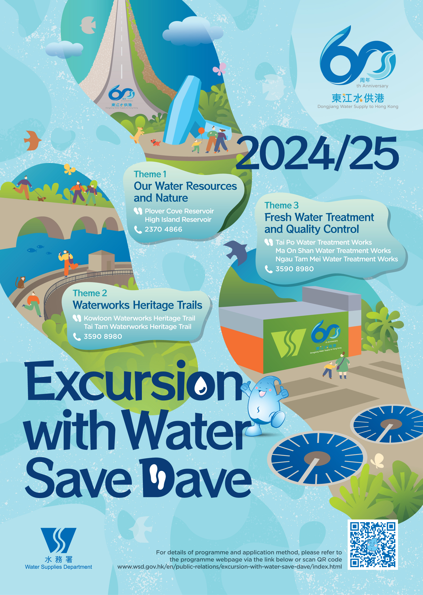 Excursion with Water Save Dave Poster