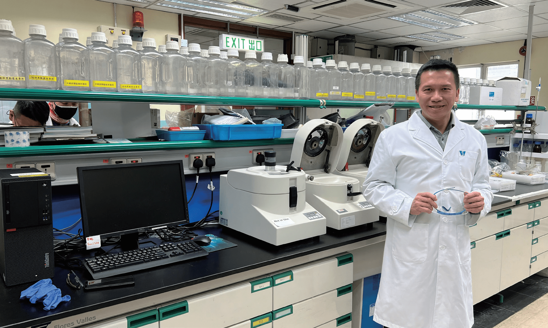 高級水務化驗師鄧其禮表示,在監測系統引入人工智能,有助提升系統的分析能力。 高級水務化驗師鄧其禮表示,在監測系統引入人工智能,有助提升系統的分析能力。